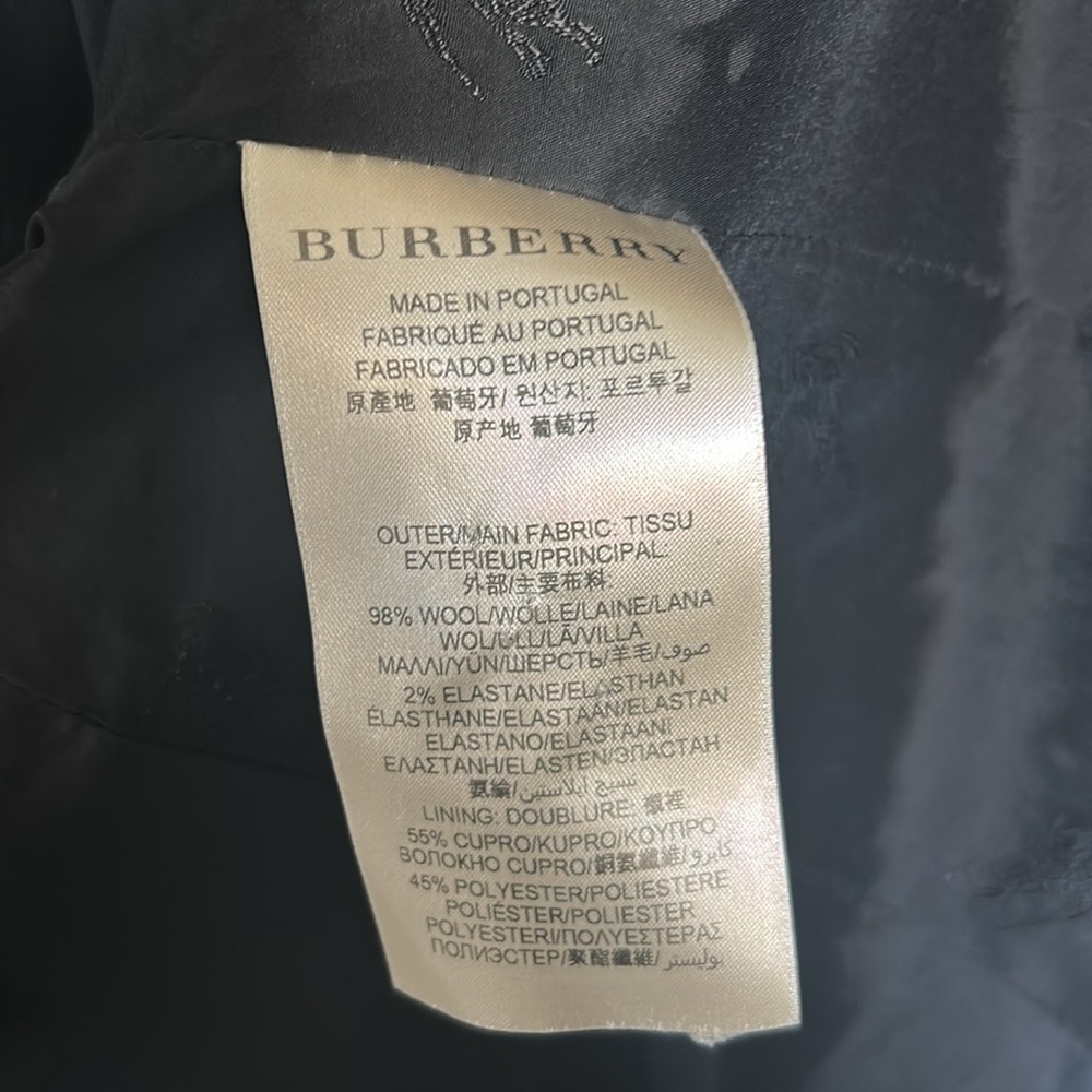 Burberry Classic Black Blazer - Picture 9 of 10